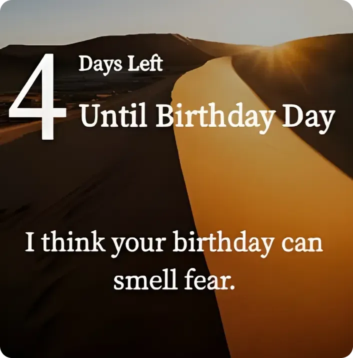 Soulful Countdown widget on Android home screen