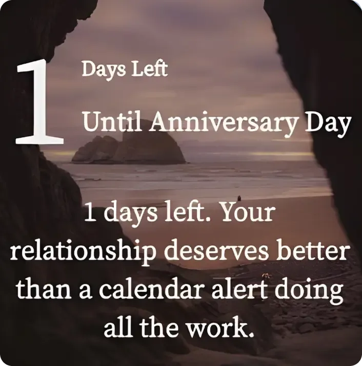 Soulful Countdown widget on Android home screen